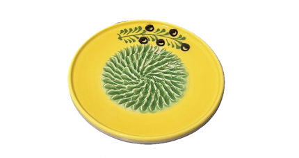 Reibeteller-Oliven für Knoblauch und mehr – Keramik Geschirr, 12cm