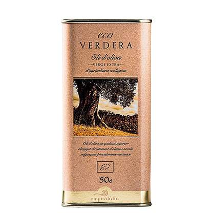 Spanischer Olivenöl | Eco Verdera Olivenöl 500ml Dose – hochwertiges natives Bio-Olivenöl extra von La Bona Vida