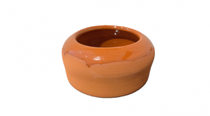 Hundenapf klein terracotta, 14cm/9cm Durchmesser x 8cm