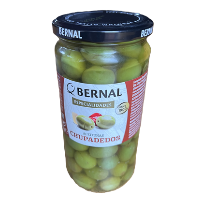 Bernal Oliven Sorte Chupadedos, 685g